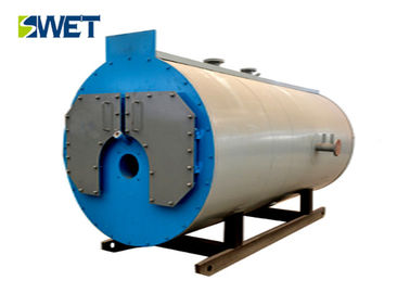 Sufficient Output Industrial Gas Fired Boilers , Water Pipe Type Horizontal Boiler